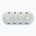 Ratukai riedučiams FR Skates Luminous Led Quad Wheel 62mm/97A X4 white pearl