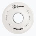 Ratukai riedučiams FR Skates Luminous Led Quad Wheel 62mm/85A Sixies 6LED X4 rainbow/white 3