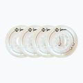 Ratukai riedučiams Luminous Led Wheels Duo 72mm/85A X4 white/pearl