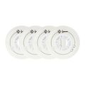 Ratukai riedučiams Luminous Led Wheels Duo 84mm/85A X4 white/blue 6