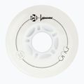 Ratukai riedučiams Luminous Led Wheels Duo 84mm/85A X4 white/red 3
