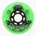 Ratukai riedučiams FR Skates Street Invaders Wheels 80mm/84A X4 green/black