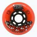 Ratukai riedučiams FR Skates Street Invaders Wheels 80mm/84A X4 orange/black