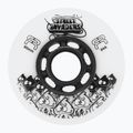 Ratukai riedučiams FR Skates Street Invaders Wheels 80mm/84A X4 white/black