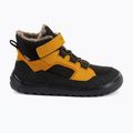 Vaikiški barefoot sniego batai Froddo Barefoot Up Path Tex black/yellow