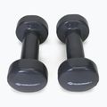 Schildkröt rinkinys Viniliniai hanteliai 3 kg juodi 960007 3