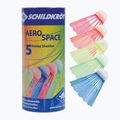 Badmintono skraidukai Schildkröt Aero Space 5 vnt. multicolour