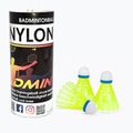 Sunflex Nailono badmintono raketės 3XY 3 vnt. geltonos spalvos 53559