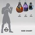 Bokso kriaušė Aqua Training Bag Energy Punching Bag 15" orange 4
