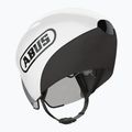 Dviračio šalmas ABUS Gamechanger TT 1.1 shiny white 2