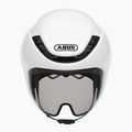 Dviračio šalmas ABUS Gamechanger TT 1.1 shiny white 4
