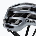 Dviračio šalmas ABUS Airbreaker 2.0 graphite silver 7