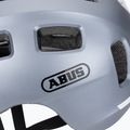 Vaikiškas dviratininko šalmas ABUS Youn-I 2.0 graphite silver 7
