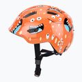 Vaikiškas dviratininko šalmas ABUS Smiley 3.0 orange monster 3
