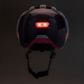 Vaikiškas dviračio šalmas ABUS Smiley 3.0 ACE LED royal purple 8