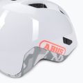 ABUS vaikiškas dviratininko šalmas Smiley 3.0 ACE LED blizgantis baltas 7