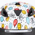 Vaikiškas dviratininko šalmas ABUS Smooty 2.0 white smiley 7