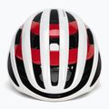 ABUS AirBreaker dviratininko šalmas baltas/raudonas 2