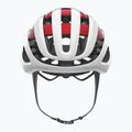 ABUS AirBreaker dviratininko šalmas baltas/raudonas 6