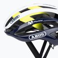 Dviračio šalmas ABUS AirBreaker Movistar Team 24 navy/yellow/white 7