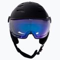 Alpina Jump 2.0 VM slidinėjimo šalmas juodas matinis