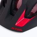 Dviračių šalmas Alpina Carapax 2.0 juodas/raudonas matinis 8