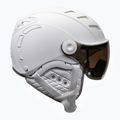 Alpina Jump 2.0 VM slidinėjimo šalmas baltas/pilkas matinis 4