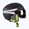 Alpina vaikiškas slidinėjimo šalmas Zupo Visor Q-Lite charcoal/neon matt 4