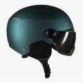 Alpina Arber Visor Q Lite slidinėjimo šalmas benzininis/žalias matinis 2