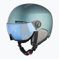 Alpina Arber Visor Q Lite slidinėjimo šalmas benzininis/žalias matinis 10
