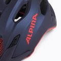 Alpina Carapax indigo matinis vaikiškas dviratininko šalmas 7