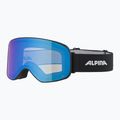 Slidinėjimo akiniai Alpina Slope Q-Lite black matt/ blue