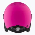 Vaikiškas slidinėjimo šalmas Alpina Zupo Visor Q-Lite pink matt 3