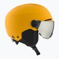 Vaikiškas slidinėjimo šalmas Alpina Zupo Visor Q-Lite burned/ yellow matt 4