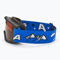 Vaikiški slidinėjimo akiniai Alpina Piney black/ blue matt/ orange 4