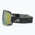 Slidinėjimo akiniai Alpina Penken Q-Lite willow/ green matt/ gold 4