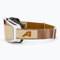 Slidinėjimo akiniai Alpina Taos Q-Lite white/ earth matt/ gold 4