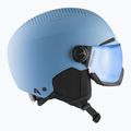 Vaikiškas slidinėjimo šalmas Alpina Zupo Visor Q-Lite smoke/ blue matt 2