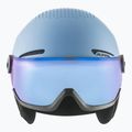 Vaikiškas slidinėjimo šalmas Alpina Zupo Visor Q-Lite smoke/ blue matt 3