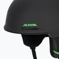 Vaikiškas slidinėjimo šalmas Alpina Brix black/ neon matt 7