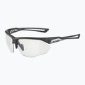 Akiniai nuo saulės Alpina Nylos HR black transparent matt/ clear 5