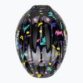 Vaikiškas dviratininko šalmas Alpina Pico black/confetti gloss 6