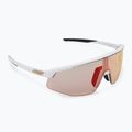 Akiniai nuo saulės Alpina Turbo Pro QV white matt/ rainbow mirror