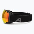 Slidinėjimo akiniai Alpina Falera Mag Q-Lite black matt/red/pink 5