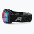 Slidinėjimo akiniai Alpina Falera Mag Q-Lite black/green matt/green/pink 5