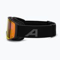 Slidinėjimo akiniai Alpina Venet Q-Lite matte black/red 4