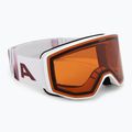 Slidinėjimo akiniai Alpina Venet white/rose matt/orange