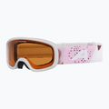 Vaikiški slidinėjimo akiniai Alpina Piney 2.0 white/rose matt/orange