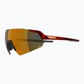 Saulės akiniai Alpina Turbo Air Q-Lite red translucent matte/gold mirror/pink 4