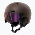 Snieglenčių šalmas Alpina Arber 2 Visor Q-Lite ox brown matt